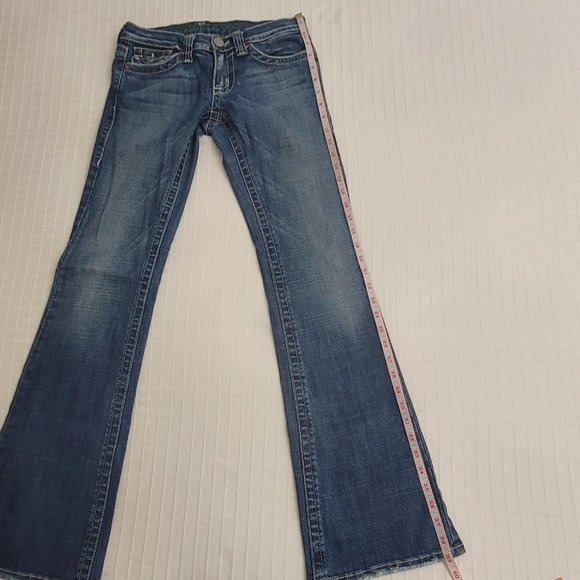 Plastic by Gly low waist jeans. Size 5 - Picture 4 of 11